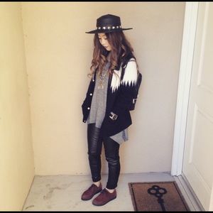 Black and White Cardigan